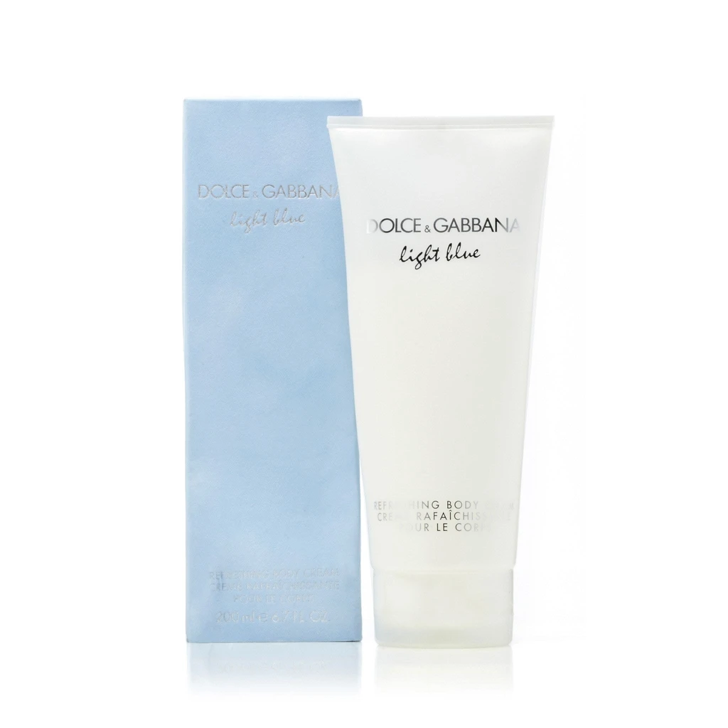 Light Blue Body Cream For Women By D&G