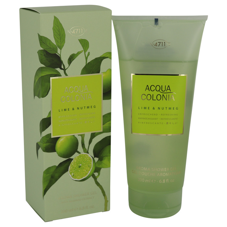 4711 Acqua Colonia Lime & Nutmeg Perfume 6.8 oz Shower Gel