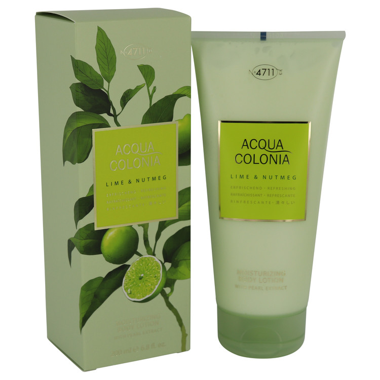 4711 Acqua Colonia Lime & Nutmeg Perfume 6.8 oz Body Lotion