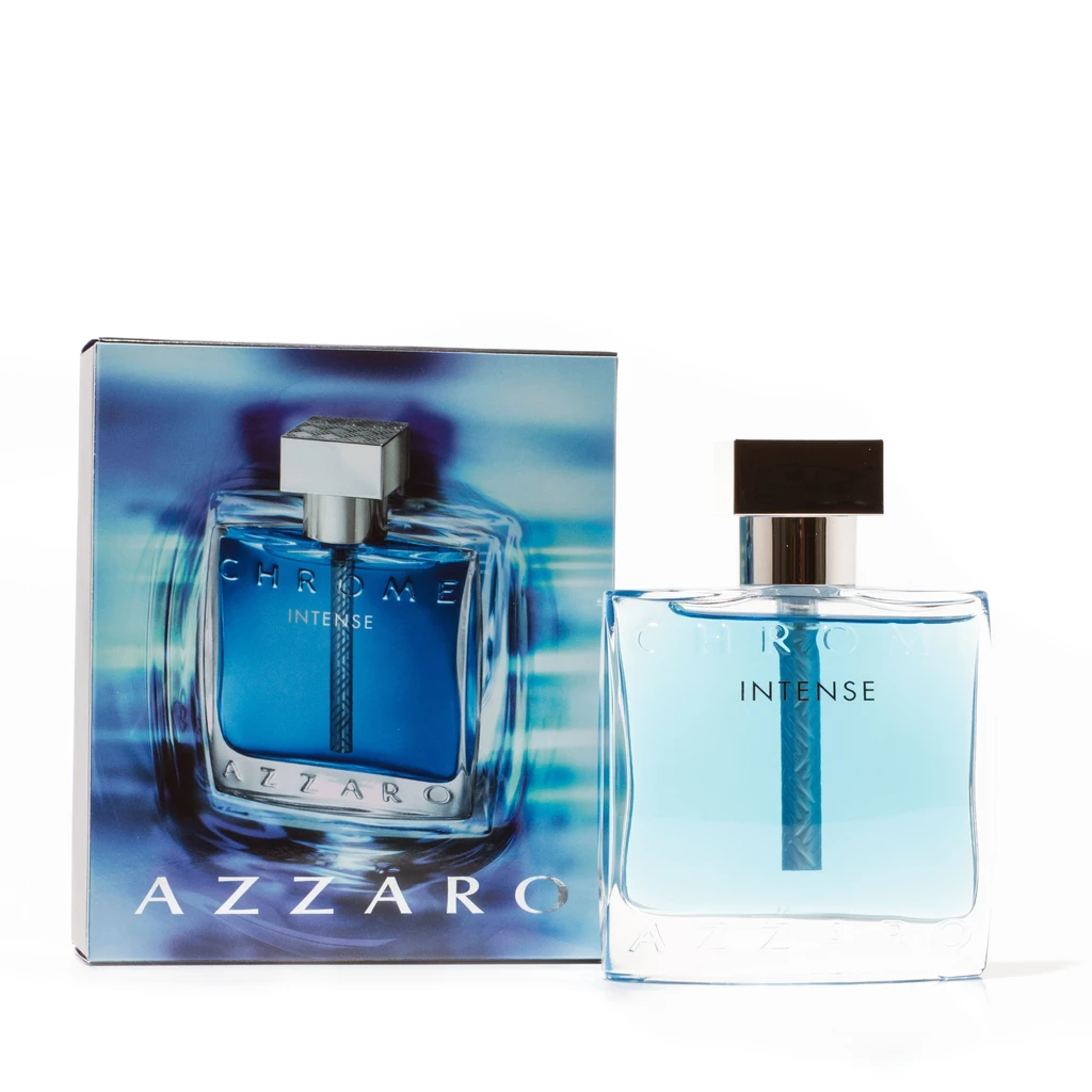 Chrome Intense Eau De Toilette Spray For Men By Azzaro