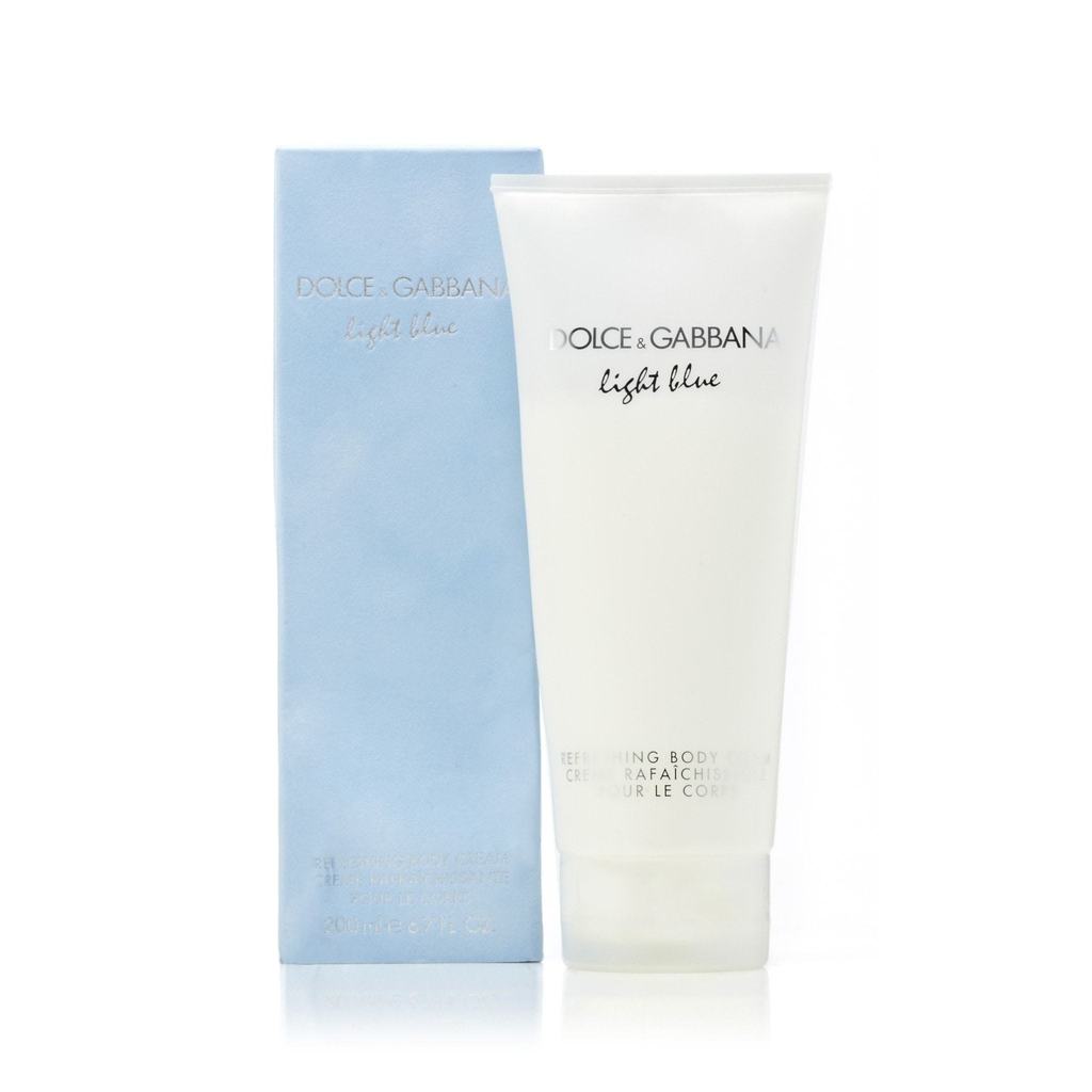 Light Blue Body Cream For Women By D&G