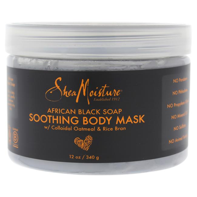 African Black Soap Soothing Body Mask By Shea Moisture For Unise