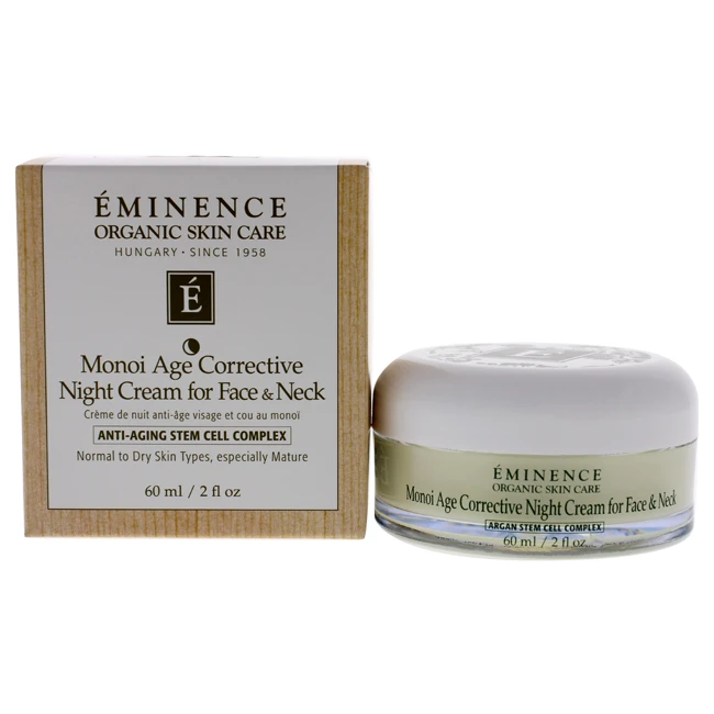 Monoi Age Corrective Night Cream For Face And Neck By Eminence F