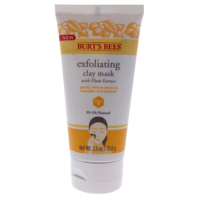 Exfoliating Clay Mask By Burts Bees For Unisex - 2.5 Oz Mask