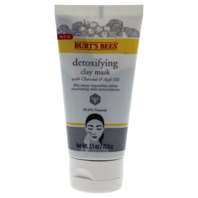 Detoxifying Clay Mask By Burts Bees For Unisex - 2.5 Oz Mask