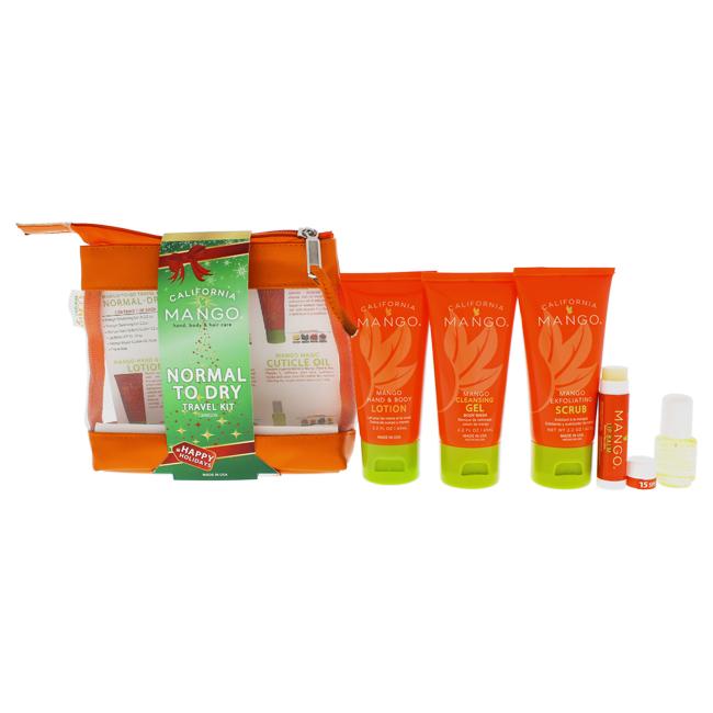 Mango To Go Travel Kit - Normal To Dry Skin By California Mango 