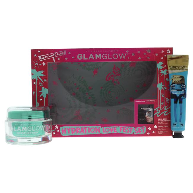 Hydration Love Fest Set By Glamglow For Women - 3 Pc 1.7oz Moist