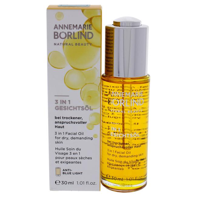 3-In-1 Facial Oil By Annemarie Borlind For Unisex - 1.01 Oz Oil