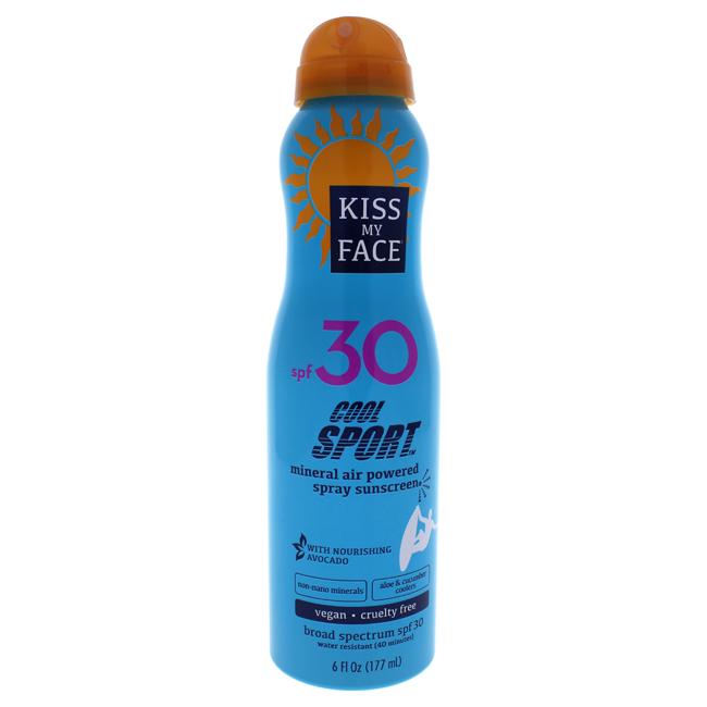 Cool Sport Mineral Air Powered Spray Sunscreen SPF 30 By Kiss My