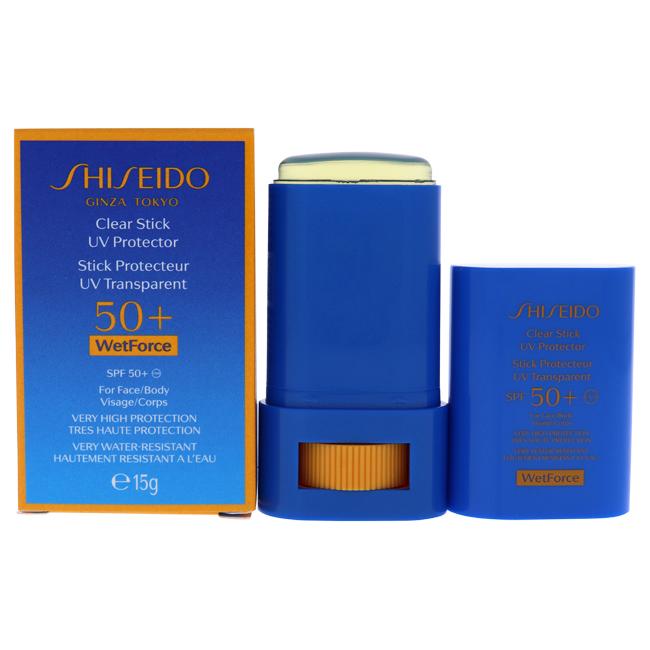 Clear Stick UV Protector WetForce SPF 50 By Shiseido For Unisex 