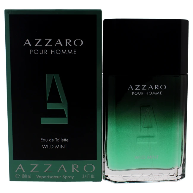 Wild Mint By Azzaro For Men - Eau De Toilette Spray