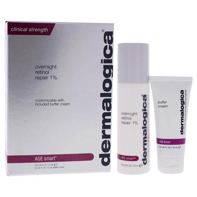 Overnight Retinol Repair Kit By Dermalogica For Unisex - 2 Pc 1o