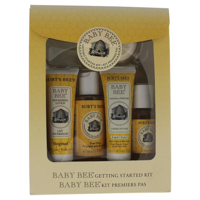 Baby Bee Getting Started Kit By Burts Bees For Kids - 5 Pc Kit