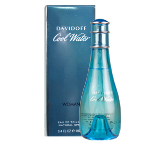 COOL WATER FOR WOMEN BY DAVIDOFF EAU DE TOILETTE SPRAY