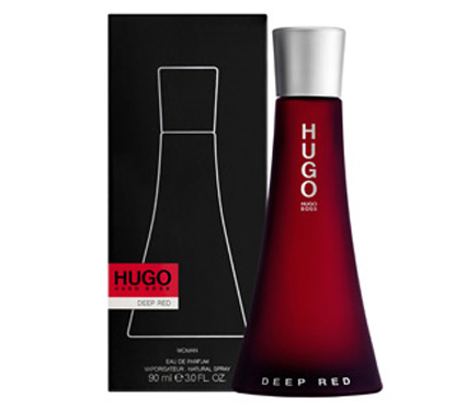 HUGO DEEP RED FOR WOMEN BY HUGO BOSS EAU DE PARFUM SPRAY