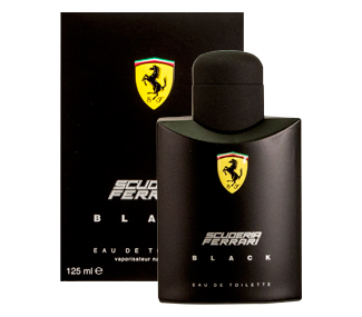 FERRARI BLACK FOR MEN BY FERRARI EAU DE TOILETTE SPRAY