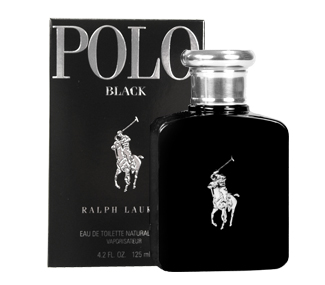 POLO BLACK FOR MEN BY RALPH LAUREN EAU DE TOILETTE SPRAY