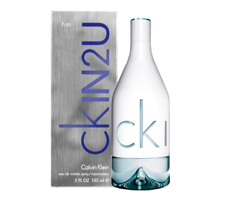 CK IN2U FOR MEN BY CALVIN KLEIN EAU DE TOILETTE SPRAY