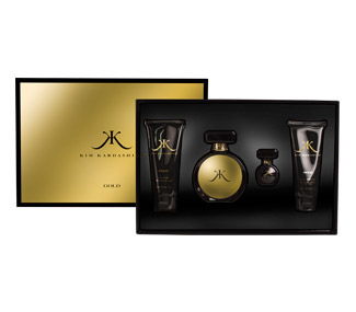 KIM KARDASHIAN GOLD FOR WOMEN BY KIM KARDASHIAN GIFT SET