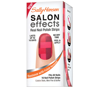 SALON EFFECTS REAL NAIL POLISH STRIPS (HOW ROMANTIC!) BY SALLY H