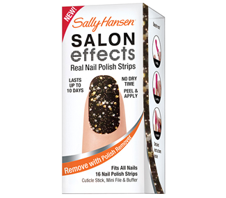 SALON EFFECTS REAL NAIL POLISH STRIPS (LUST-ROUS) BY SALLY HANSE