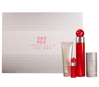 360 RED FOR MEN BY PERRY ELLIS GIFT SET