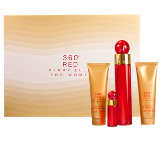 360 RED FOR WOMEN BY PERRY ELLIS GIFT SET