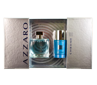 AZZARO CHROME FOR MEN BY AZZARO GIFT SET