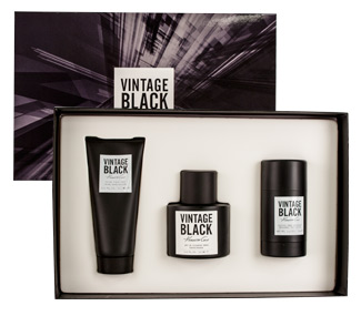 VINTAGE BLACK FOR MEN BY KENNETH COLE GIFT SET