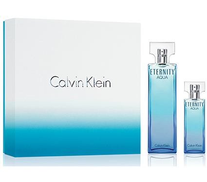 ETERNITY AQUA FOR WOMEN BY CALVIN KLEIN GIFT SET