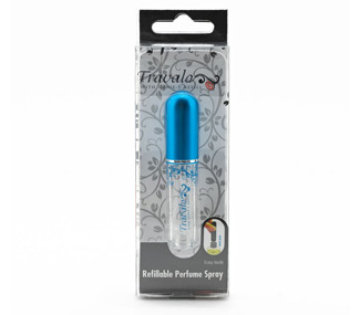 TRAVALO PURE FRAGRANCE ATOMIZER (BLUE) BY TRAVALO