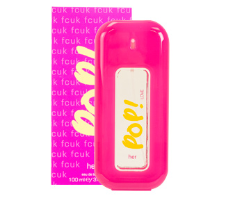 FCUK POP LOVE FOR WOMEN BY FRENCH CONNECTION UK EAU DE TOILETTE 