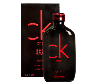 CK ONE RED FOR MEN BY CALVIN KLEIN EAU DE TOILETTE SPRAY