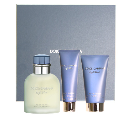 LIGHT BLUE FOR MEN BY DOLCE & GABBANA GIFT SET