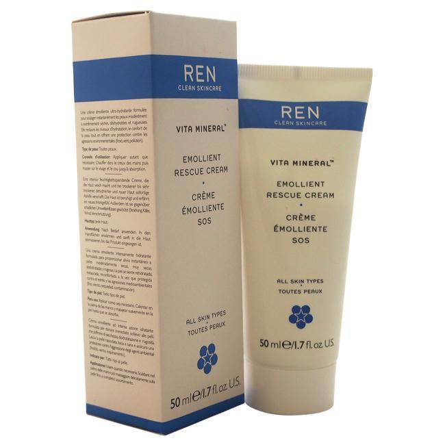 Vita Mineral Emollient Rescue Cream By REN For Unisex - 1.7 Oz C