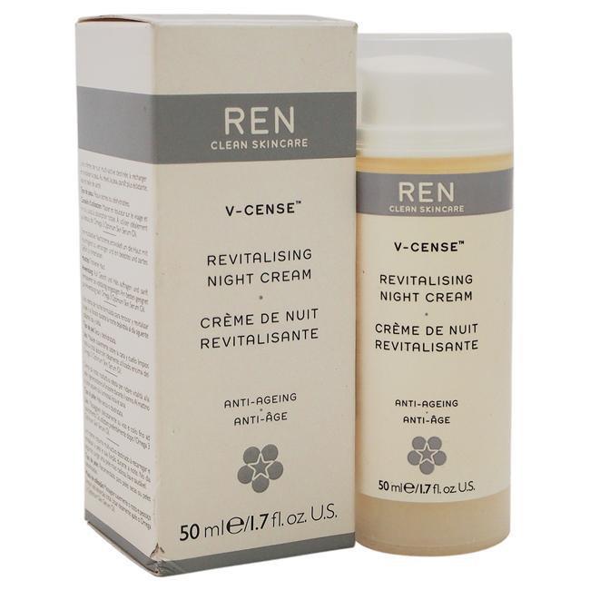 V-Cense Revitalising Night Cream By REN For Unisex - 1.7 Oz Crea