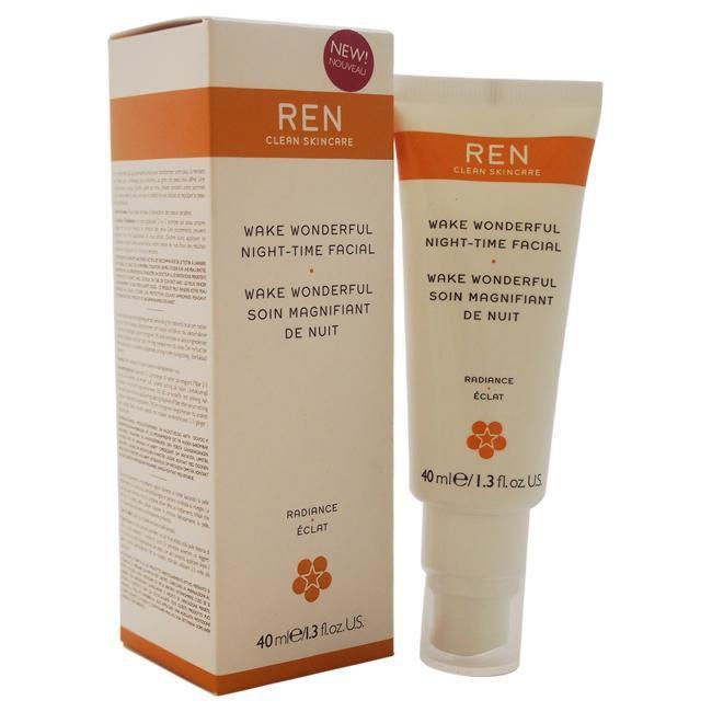 Wake Wonderful Night-Time Facial By REN For Unisex - 1.4 Oz Trea