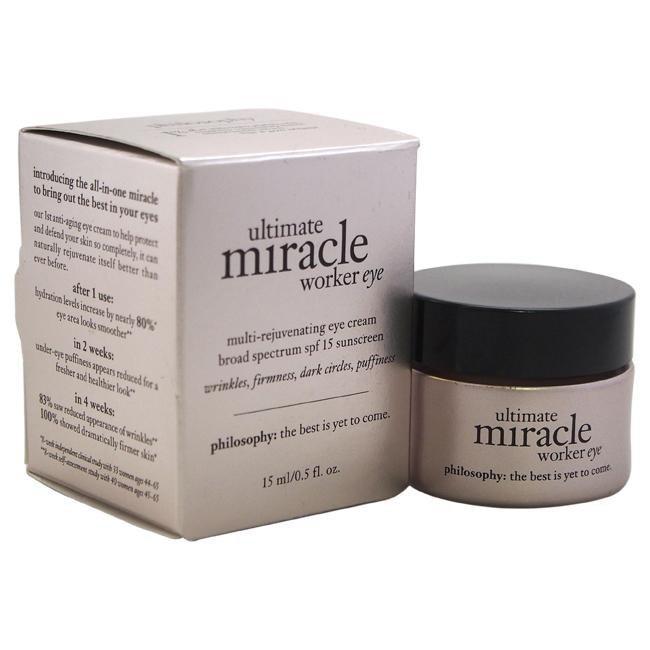 Ultimate Miracle Worker Eye SPF 15 Sunscreen By Philosophy For U