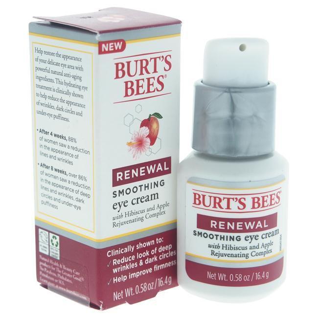 Renewal Smoothing Eye Cream By Burts Bees For Unisex - 0.58 Oz E