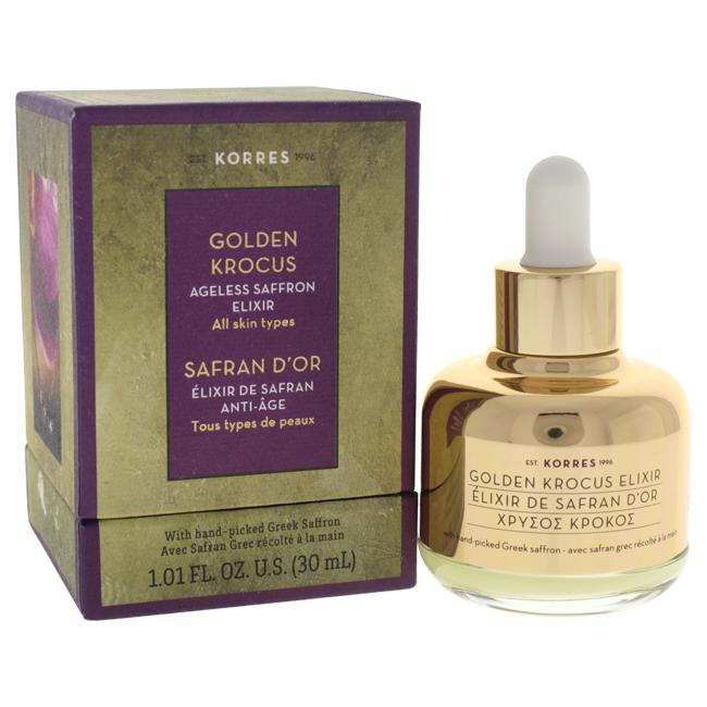 Golden Krocus Ageless Saffron Elixir By Korres For Unisex - 1.01