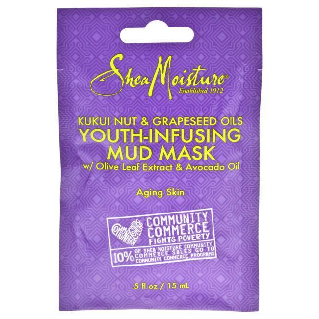 Kukui Nut And Grapeseed Oils Youth-Infusing Mud Mask By Shea Moi