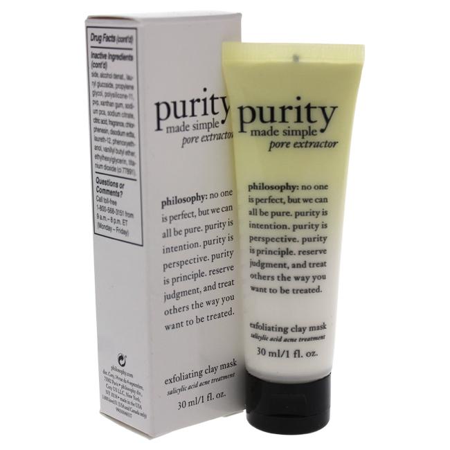 Purity Made Simple Pore Extractor Exfoliating Clay Mask By Philo