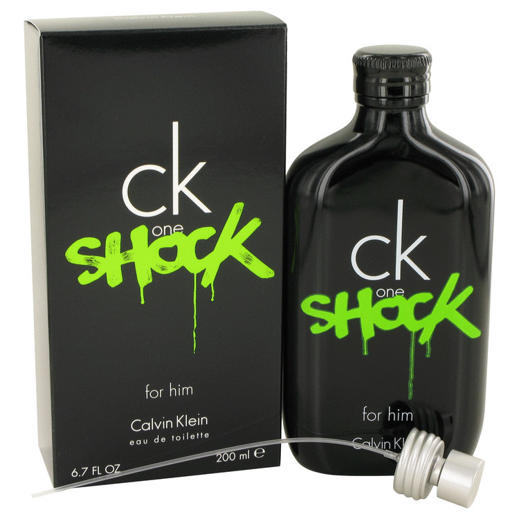 Ck One Shock Cologne 6.7 oz Eau De Toilette Spray