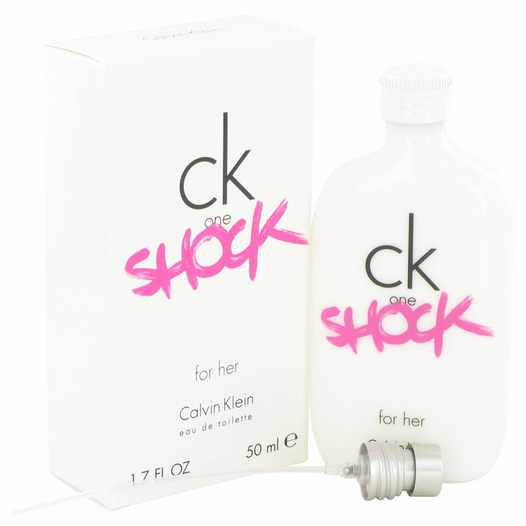 Ck One Shock Perfume 1.7 oz Eau De Toilette Spray