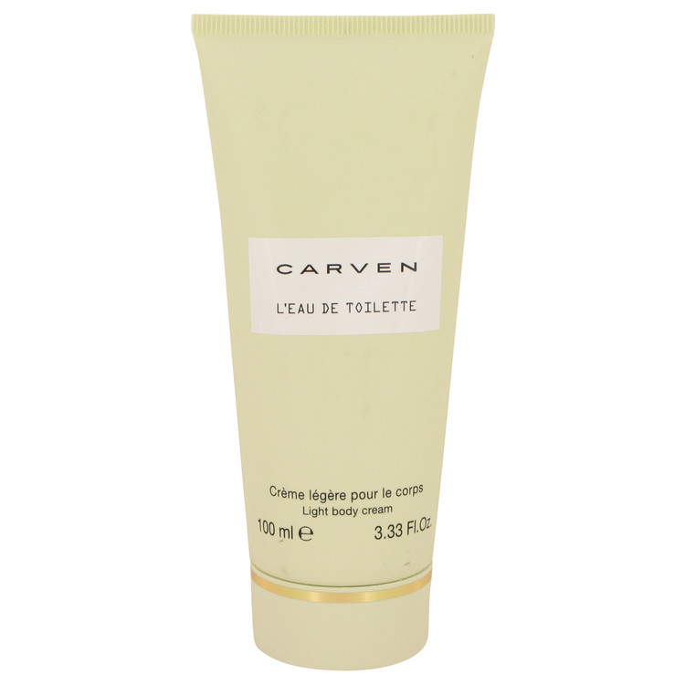 Carven L'eau De Toilette Perfume 3.3 oz Body Cream