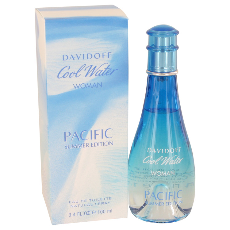 Cool Water Pacific Summer Perfume 3.4 oz Eau De Toilette Spray