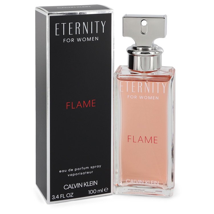 Eternity Flame Perfume 3.4 oz Eau De Parfum Spray