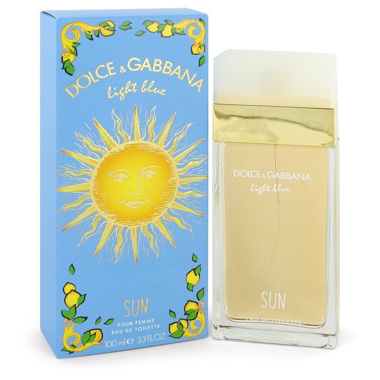 Light Blue Sun Perfume 3.4 oz Eau De Toilette Spray