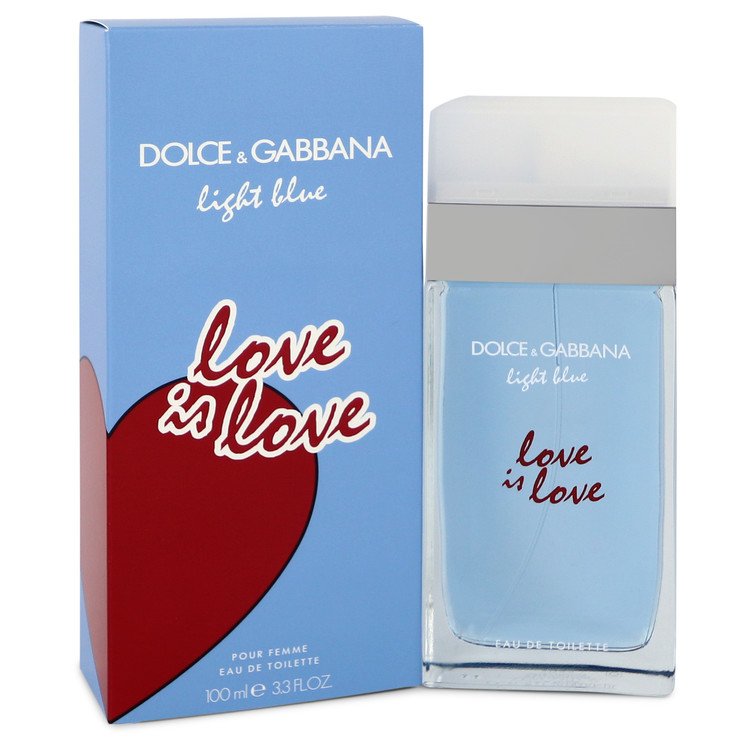 Light Blue Love Is Love Perfume 3.3 oz Eau De Toilette Spray