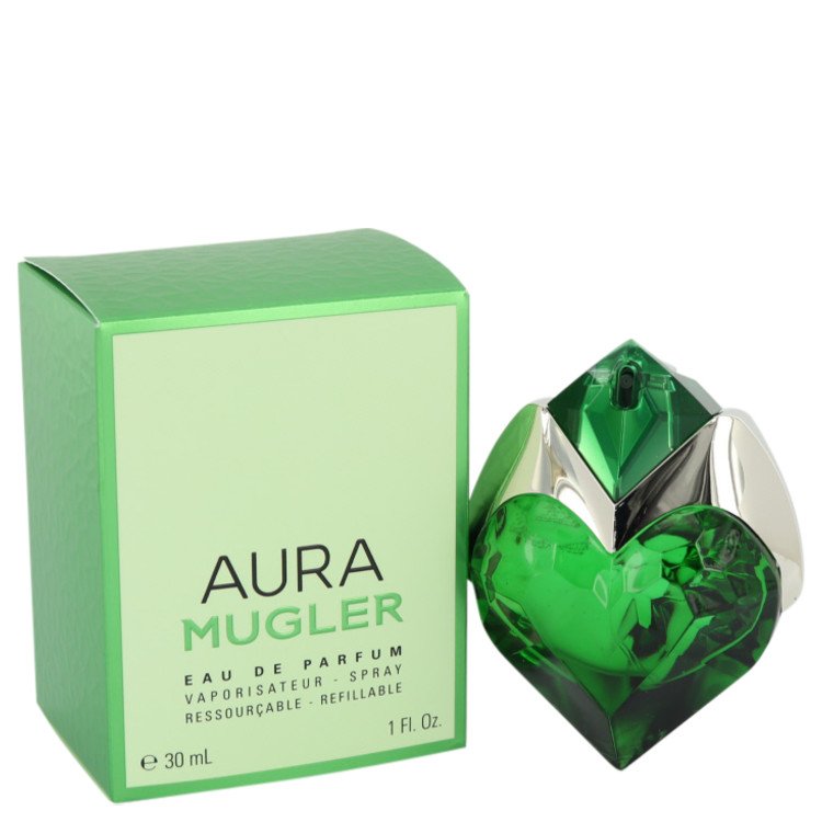 Mugler Aura Perfume 1 oz Eau De Parfum Spray Refillable